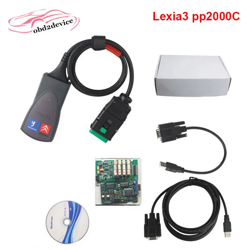 

2017 Latest Firmware Lexia3 PP2000C V48/V25 Lexia 3 Diagbox 7.83 for Citroen for Peugeot Lexia-3 Diagnosis tool hot sale