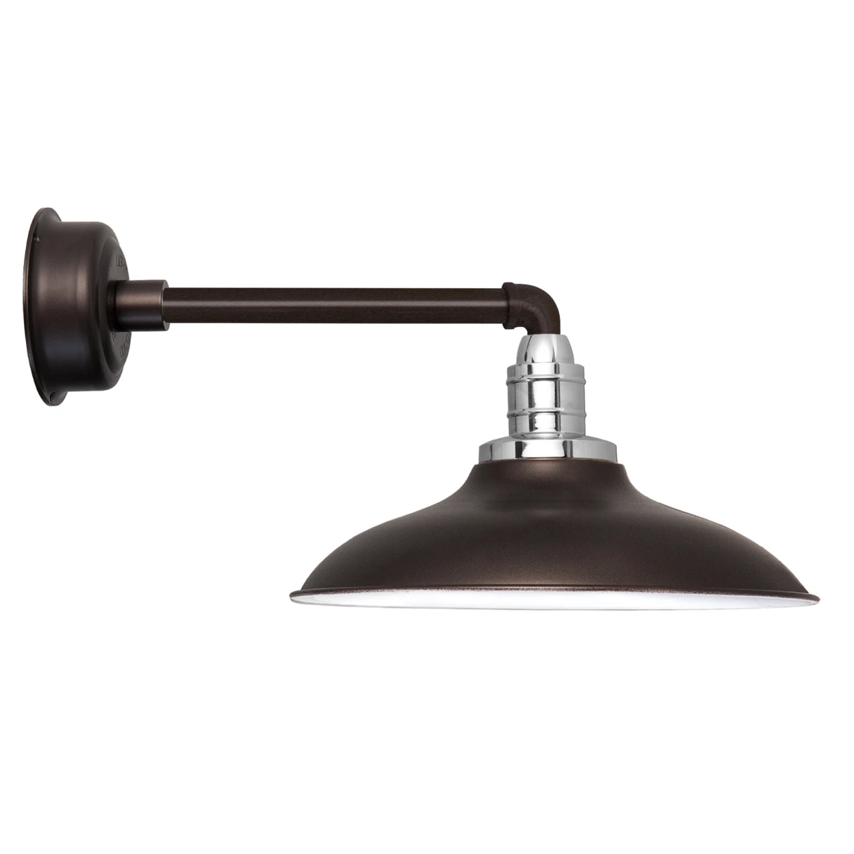 10 Metropolitan Peony LED Barn Light in Mahogany Bronze