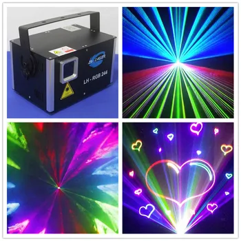 

Cheap Full Color Animation Laser Light 2.5W Analog Modulation RGB With SD Card Outdoor Stage Lighting