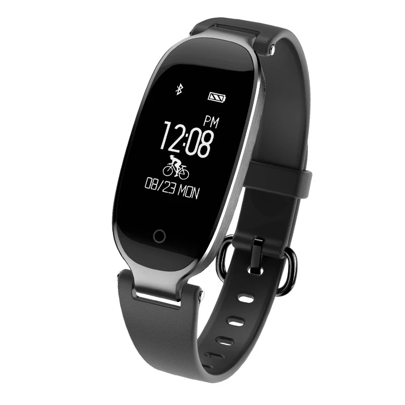 S3 Шагомер Смарт-часы для женщин Bluetooth водонепроницаемый женский браслет ремешок Smartwatch relogio inteligente для Android IOS - Цвет: As the picture