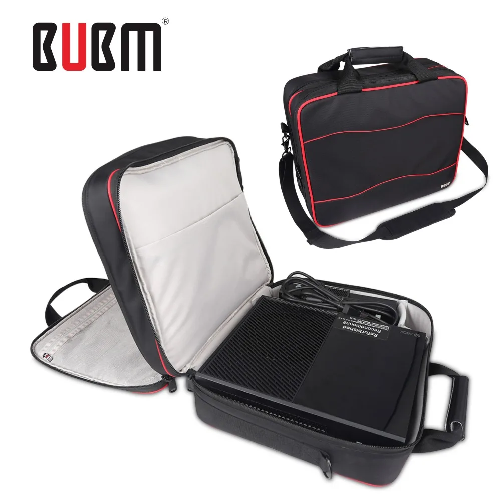 BUBM xbox one game console playstation carrying case receiving bag