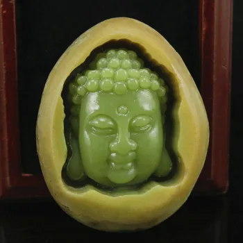 

Wholesale 1X Buddha Fluorite Pendant Necklace Random