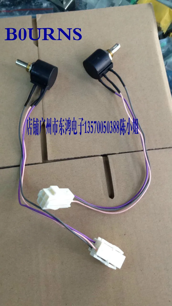 2pcs/bag 2 multi turn potentiometer BOURNS 3549S-1AA-A103 RES10Kohm + 3%LIN 0.20% |
