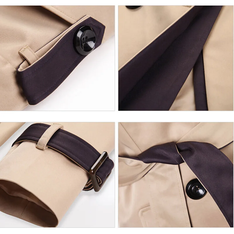 2017 Especially long trench coat for women Double Breasted Slim female Wind breaker sashes Outerwear Spring trenchcoat