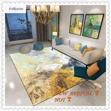 Желтый цвет, смешанный стиль, Coussin De Salon, ковер для дома, напольный коврик для гостиной, Tapete Para Sala Alfombra