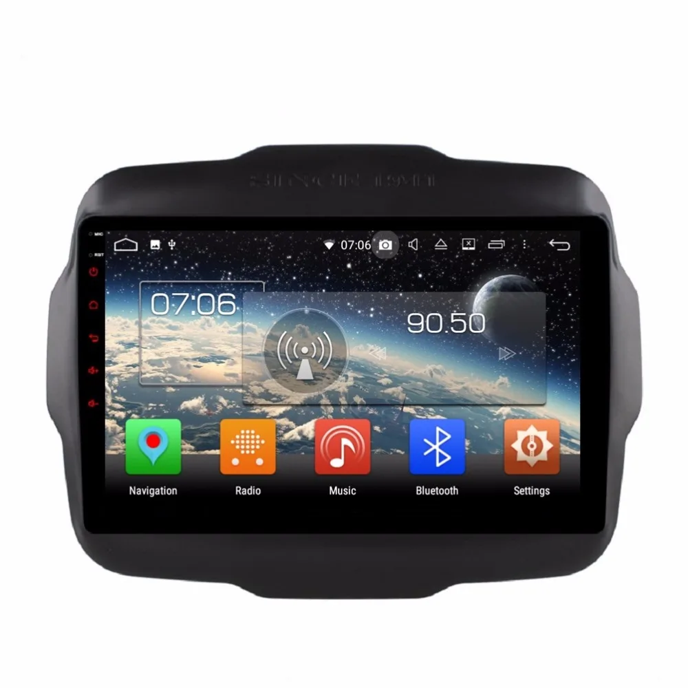 4GB RAM Octa Core 9" Android 8.0 Car Audio DVD Player for Jeep Renegade