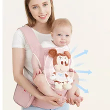 Disney Сумка-кенгуру для детей 6D дышащий младенческий Хипсит ремень для новорожденных передняя сторона кенгуру Слинги для младенцев слинг