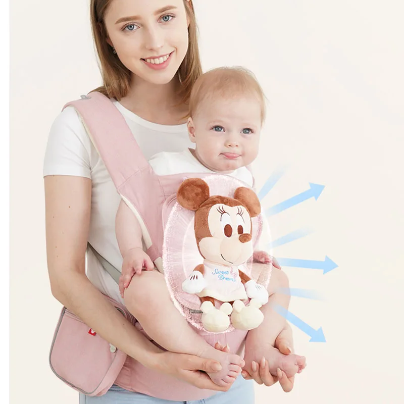 

Disney sling baby carrier 6D breathable Infant hipseat baby carrier Sling Front Facing Kangaroo Baby Wrap Carrier for Baby sling