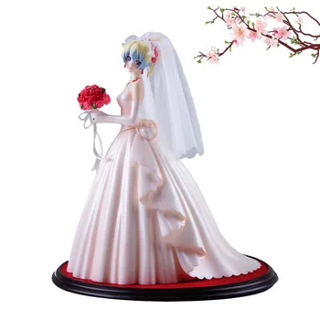 

26cm Japanese anime figure Myethos Tengen Toppa Gurren Lagann Ferrous Palin white wedding dress action figure
