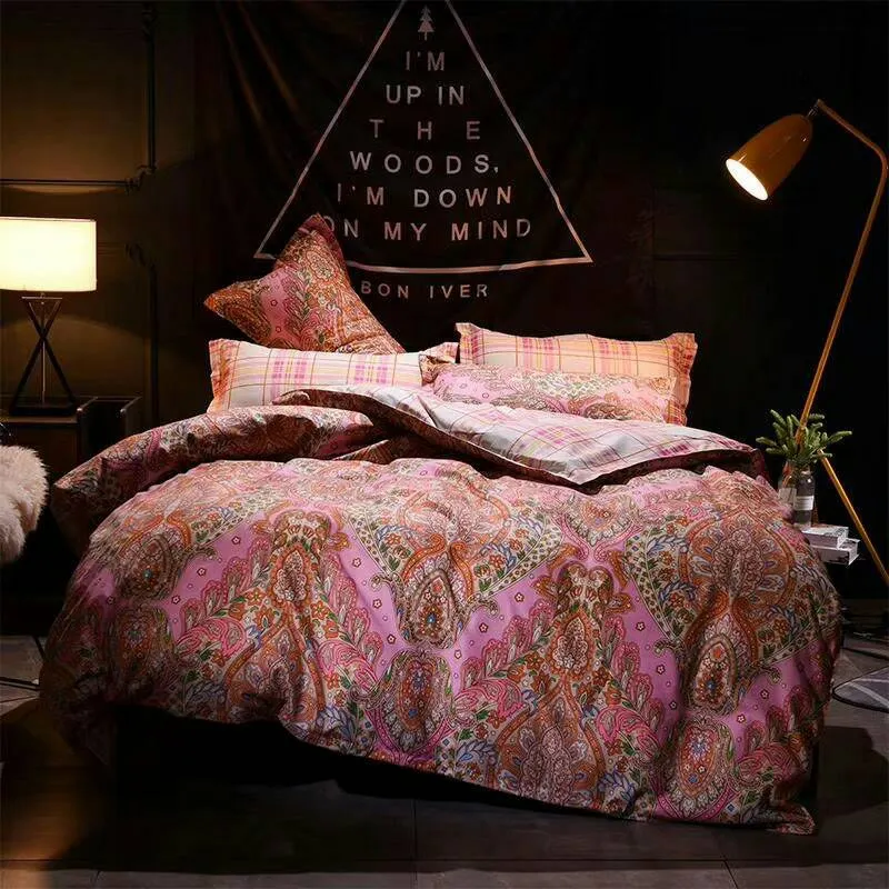 برجنا نمط العرقية البوهيمي الفراش ماندالا حاف غطاء لحاف أغطية الفراش مجموعة ملكة حجم سرير مزدوج 3d نوم منسوجات d