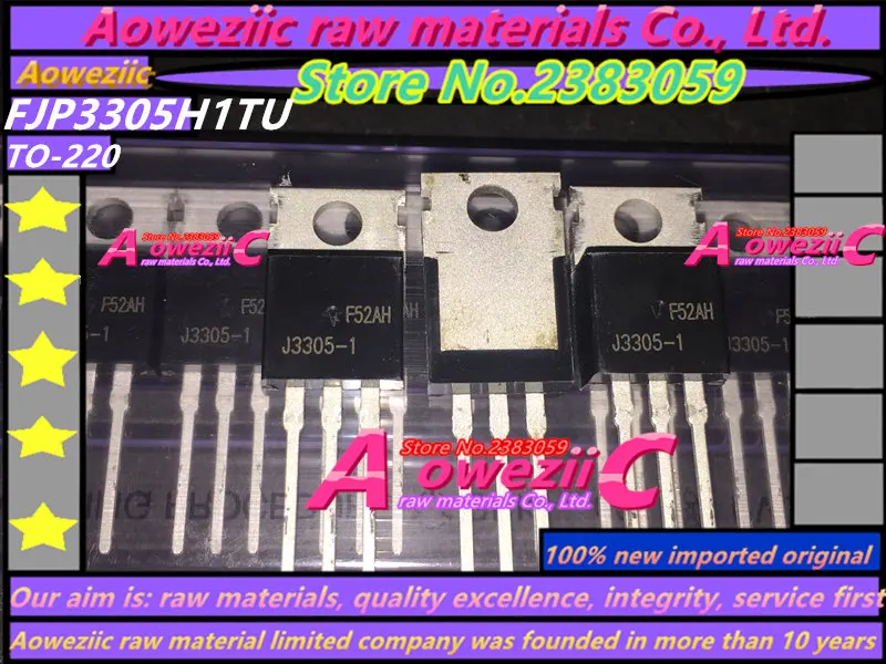 Aoweziic 100% новая импортная оригинальная J3305-1 FJP3305H1TU FJP3305H1 К-220 три терминала регулятора Триод 4A 400 В