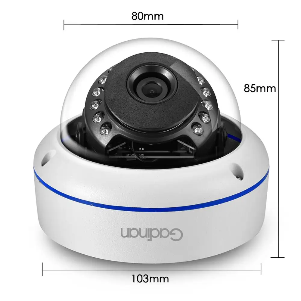 Gadinan H.265 16CH 5MP POE NVR CCTV система 335E 3MP 2MP 1080P Аудио Микрофон IP камера P2P комплект