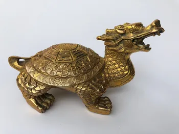 

Copper Bagui Dragon Tortoise Decoration Home Decoration Crafts.