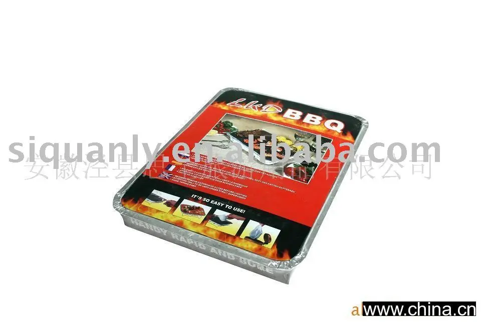 disposable bbq grill set/one time use bbq grillbbq basketbbq grill