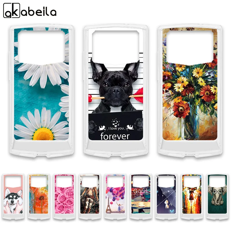 

Silicone Phone Cases For Oukitel K10000 pro Case On The For Oukitel K10000 pro 5.5 inch Covers Flamingo Nutella Fundas Coque