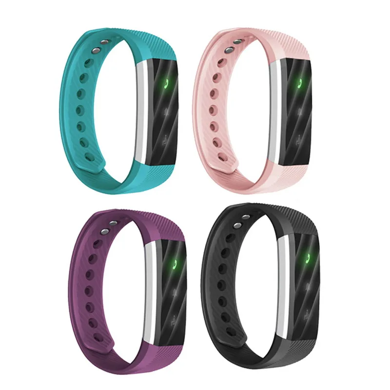 

New Women Sport Waterproof Watch ID115 Bracelet Heart Rate Blood Pressure Monitor Smart Watch Men Sport Tracker Pedometer 2019