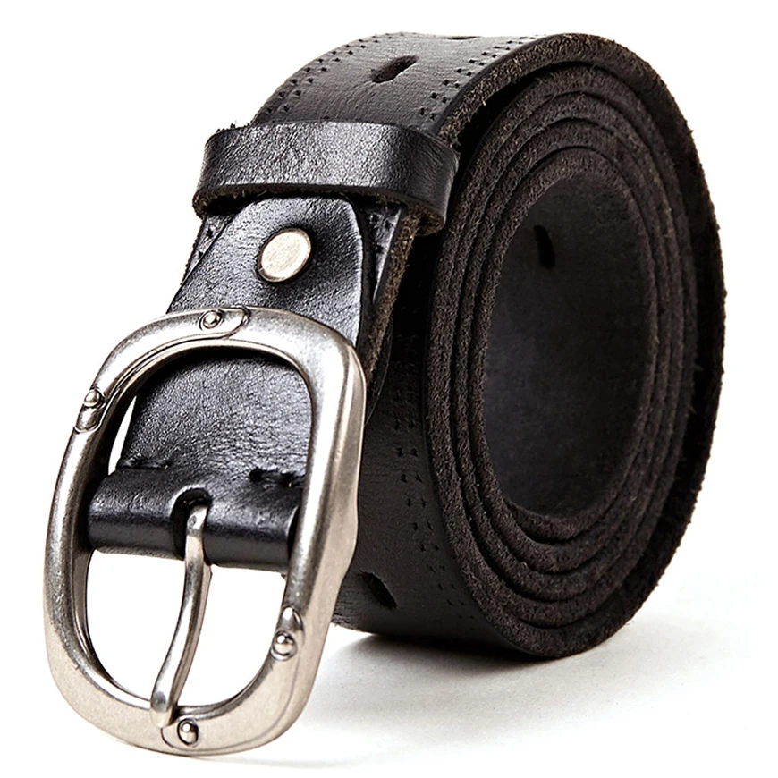 Buy 2018 100 Full Grain Genuine Leather Men Belts