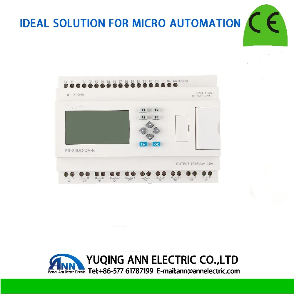 PR-24DC-DAI-RTA with LCD, without cable Programmable logic controller,smart relay,Micro PLC controller , CE ROHS цена PR-24DC-DAI-RTA with LCD, without cable Programmable logic controller,smart relay,Micro PLC controller , CE ROHS цены онлайн