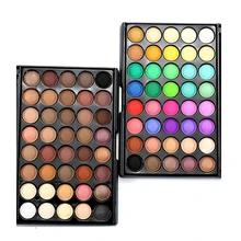 Professional Makeup Eye Shadow Palette Matte 40 Earth Colors Matte Pigment Eyeshadow Palette Cosmetics Mineral Make Up set