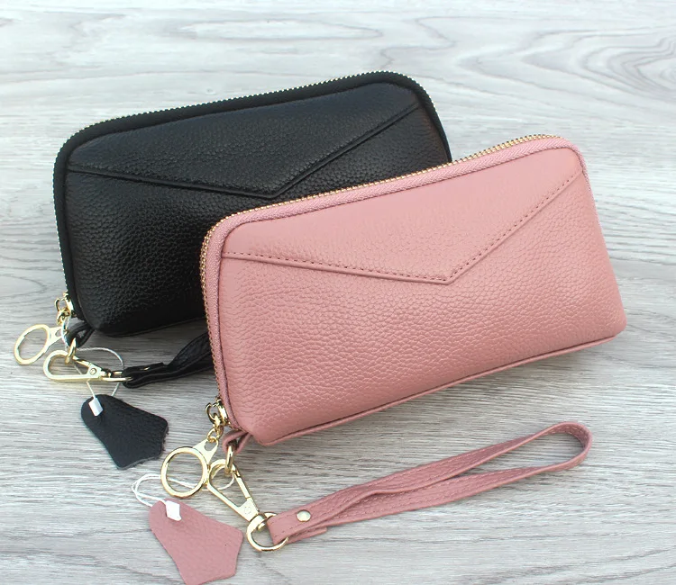 Women genuine leather wallet 21