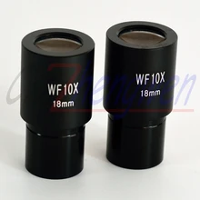 FYSCOPE WF10X/18 мм широкоугольный окуляр биологического микроскопа объектив соединение с монтажным размером 23,2 мм