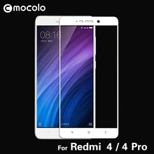 Mocolo для Xiaomi Redmi 4 Pro стекло закаленное 2.5D полное покрытие закаленное стекло Redmi 4 Защита экрана 5,0 Redmi 4 Prime стекло