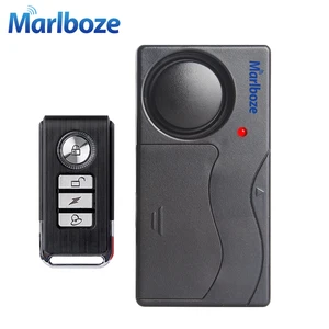 Бесплатная доставка черный 1 компл.. дистанционное управление Велосипедный спорт электромобиль безопасности вибрации Предупреждение сигнализаци - изображение