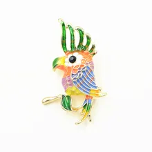 Cute Colorful Enamel Oriole Bird Brooch Pins Insect Men Women'S Alloy Bird Brooches For Suits Dress Banquet Parrot Brooch Gift Cute Colorful Enamel Oriole Bird Brooch Pins Insect Men Women'S Alloy Bird Brooches For Suits Dress Banquet Parrot Brooch Gift