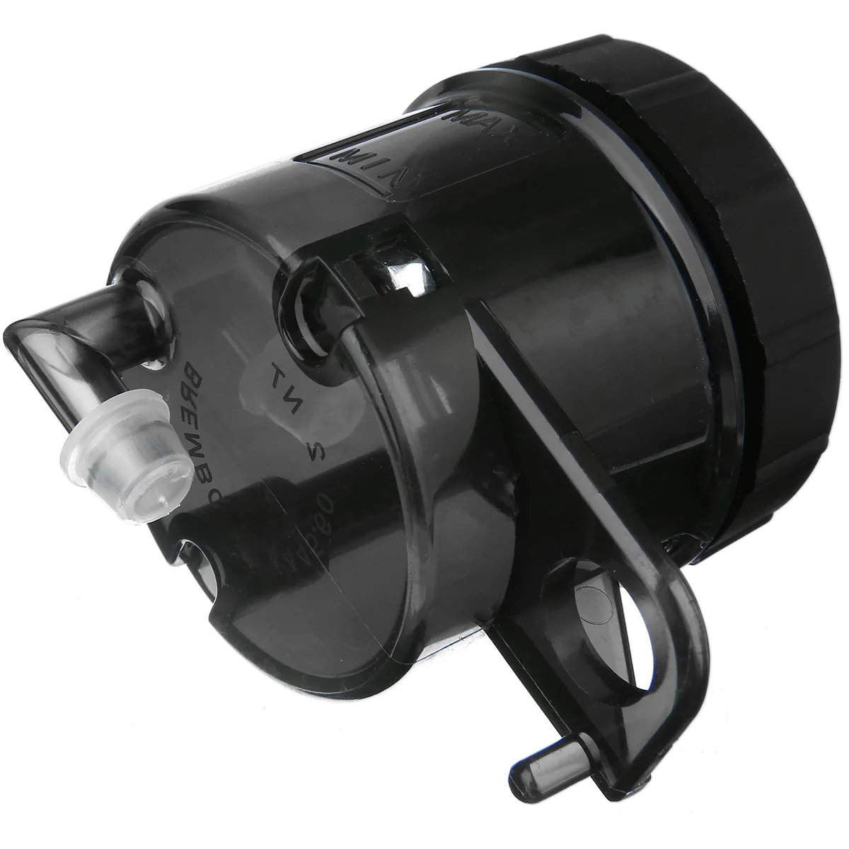 1pc Motorcycle Front Rear Brake Fluid Tank Reservoir Oil Cup Transparent Smoke Black For Kawasaki Honda Yamaha KTM Vespa