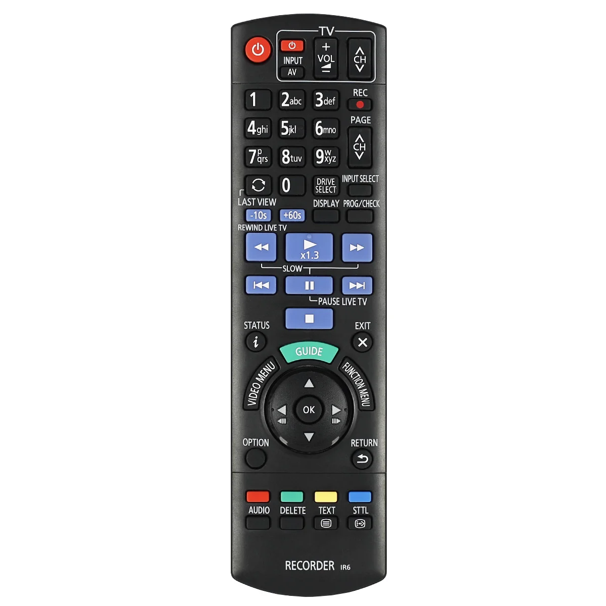 Remote control for panasonic Blu ray DVD N2QAYB001078 DMRBWT460