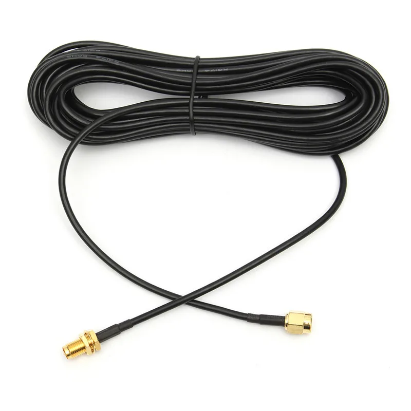 

New Arrival Excellent Quality 6M Antenna RP-SMA Extension Cable WiFi Wi-Fi Router 50-ohm wireless engineering wire