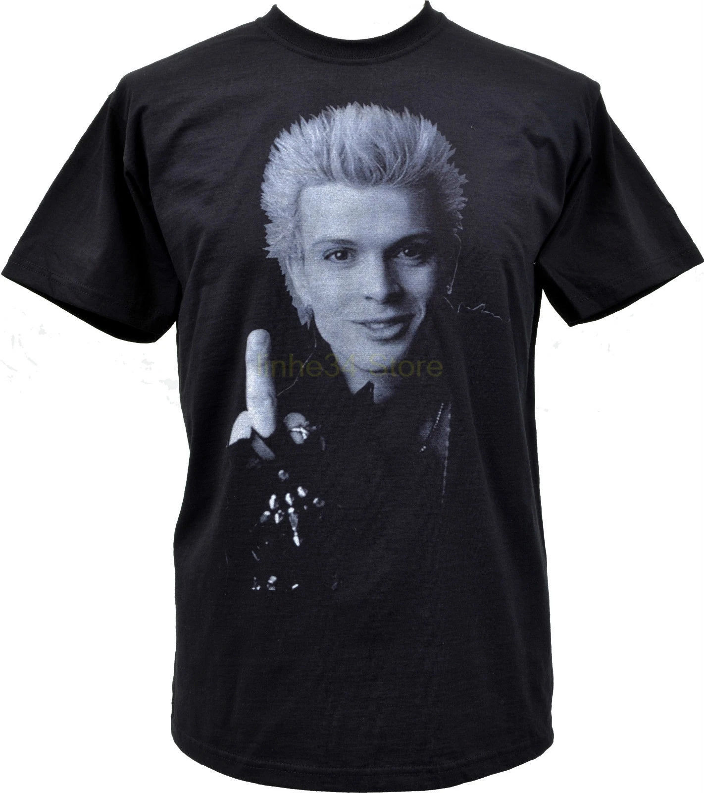 Gildan BILLY IDOL GEN X ENGLISH PUNK ROCK CHEEKY S - 5XL | Мужская одежда