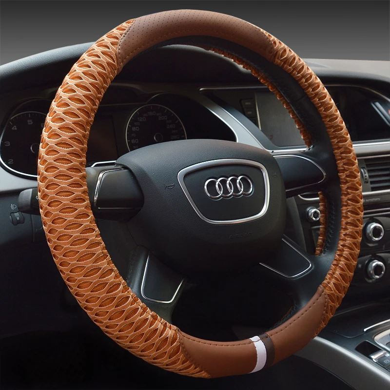 

KKYSYELVA Four seasons universal anti-skid ice car steering wheel cover