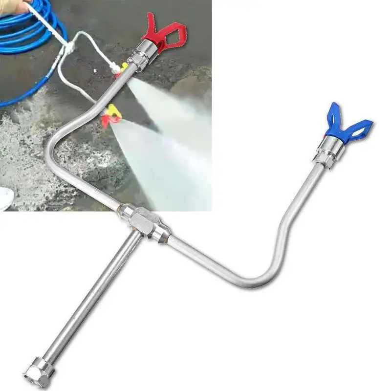 

New Double Head Design High Pressure Magical Stick Painter Professional Airless Spray Tip Gun Sprayer Tools Drop shipping