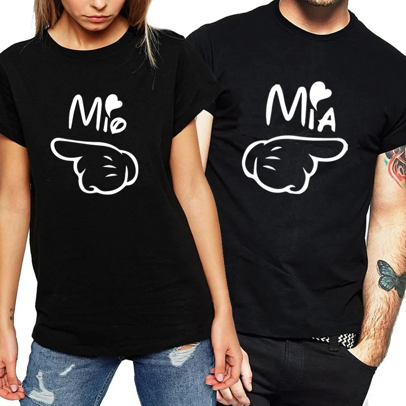 New Fashion Brand Couple T Shirt for Lovers Short Sleeve O-neck Funny T-shirt Women Valentine Tshirt Couple Clothes Loose Tops New Fashion Brand Couple T Shirt for Lovers Short Sleeve O-neck Funny T-shirt Women Valentine Tshirt Couple Clothes Loose Tops