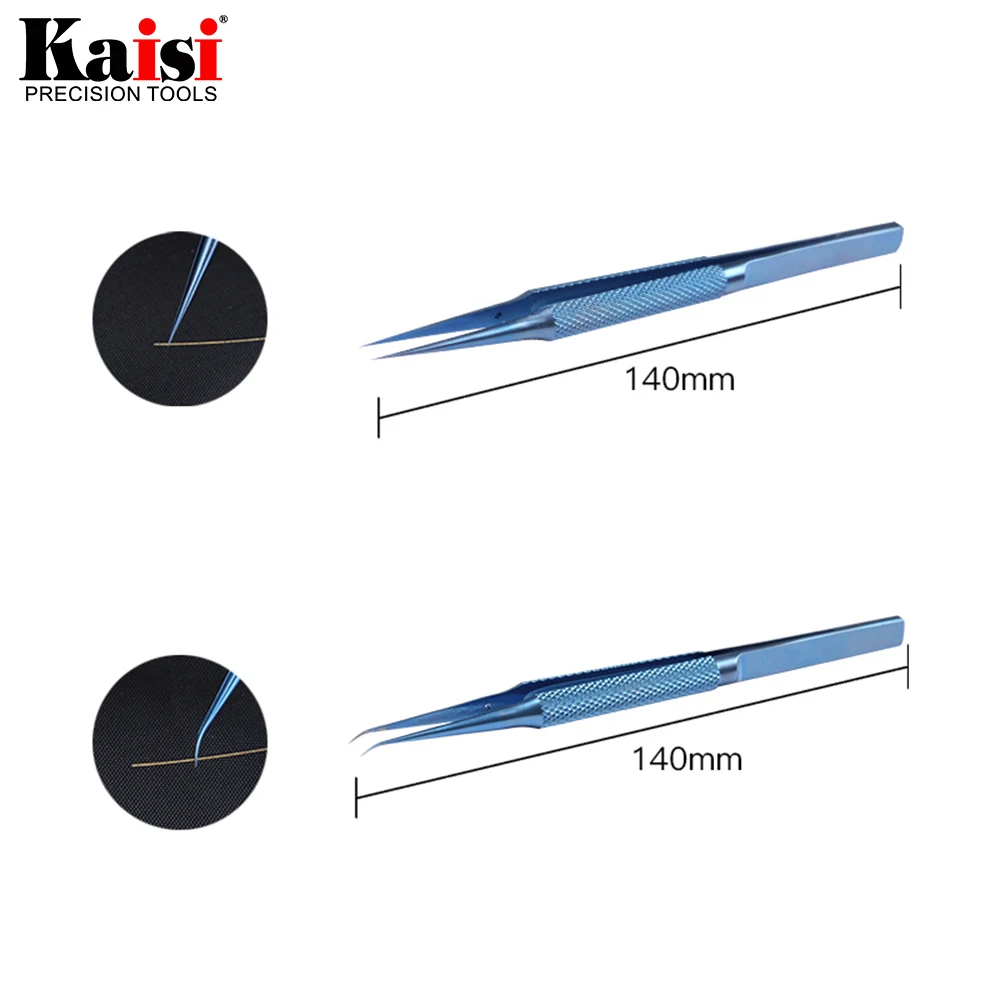 Titanium Alloy Tweezers tweezer tool precision tweezers phone repair tweezers Professional Repair Fingerprint Fly Line Phone Motherboard