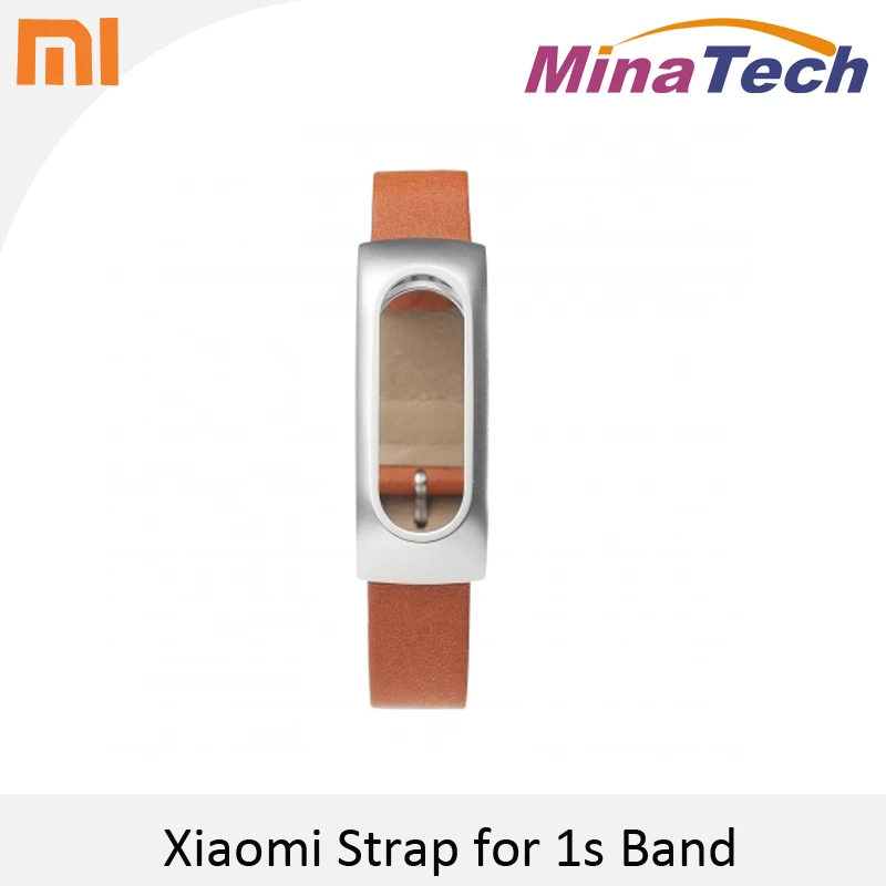 100 Original Xiaomi Mi Band Genuine Leather Wrist Strap Xiaomi Mi Band Leather Wristbands Belt with