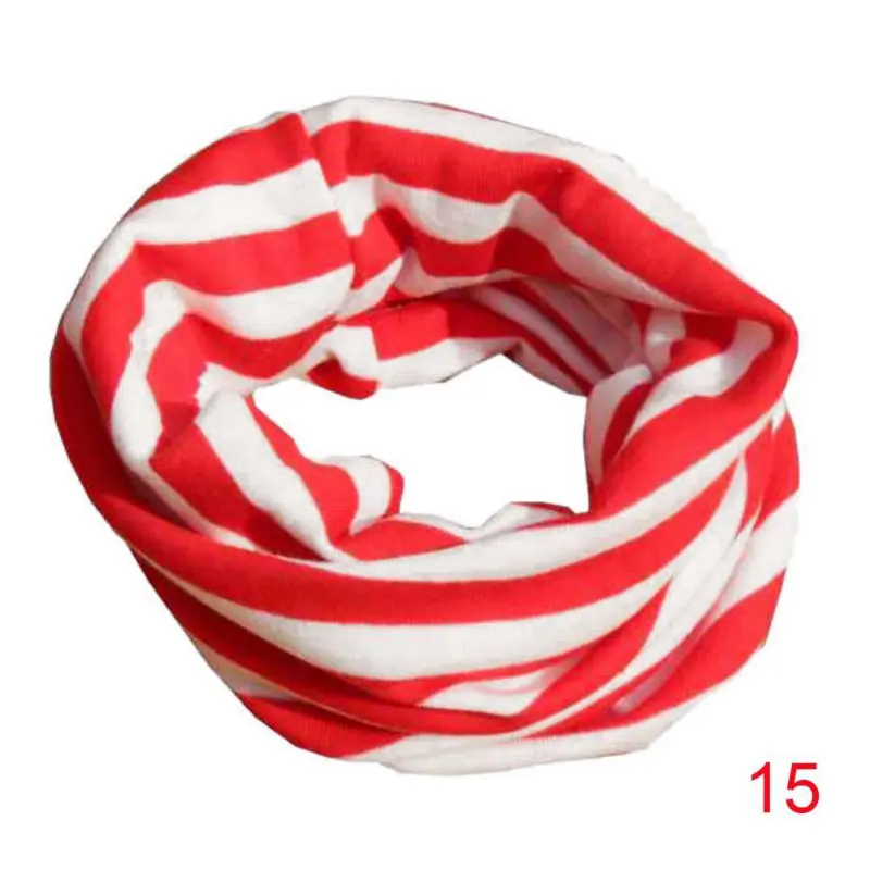 

2019 New Autumn Boys Girls Collar Baby Scarf Cotton O Ring Neck Scarves Cartoon Child Neck Scarves
