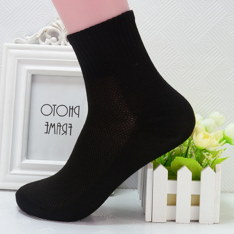 12 пар Для женщин короткие носки для Для женщин унисекс Mesh Low Cut носки белый серый черный летние носки до лодыжки с открытым носком женщина
