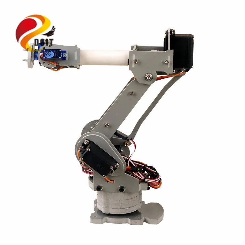 Official DOIT 6DOF Controlled 6-axis Parallel-mechanism Laser Cut Acrylic Robot Arm PalletPack Industrial Robot Arm