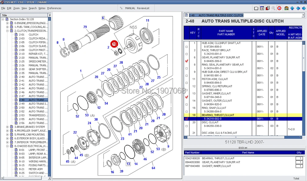 

for Isuzu CSS-Net 2015