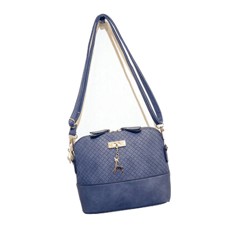Новое поступление горячая распродажа Женские сумки через плечо мини модная сумка с оленем игрушка в форме ракушки сумка дамские сумки на плечо - Цвет: dark blue
