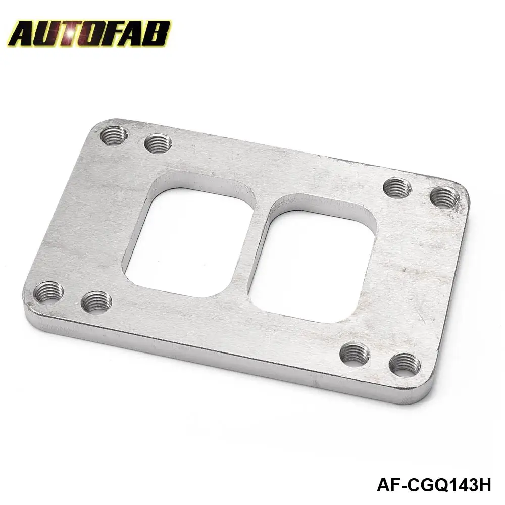 AUTOFAB - Turbo Manifold Flange T6 Divided Transition To T4 Divided Exhaust 8 Holes AF-CGQ143H