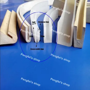 

Free shipping 2PCS diameter 1000mm groove 2mm width 22mm V type silicone strip for circular screen vibrating screen riddler