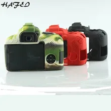 HAFEI модные камуфляжные черный, красный силиконовой резины Защитный чехол для Canon EOS 800D мягкие Камера Сумка легкий корпус SLR Обложка
