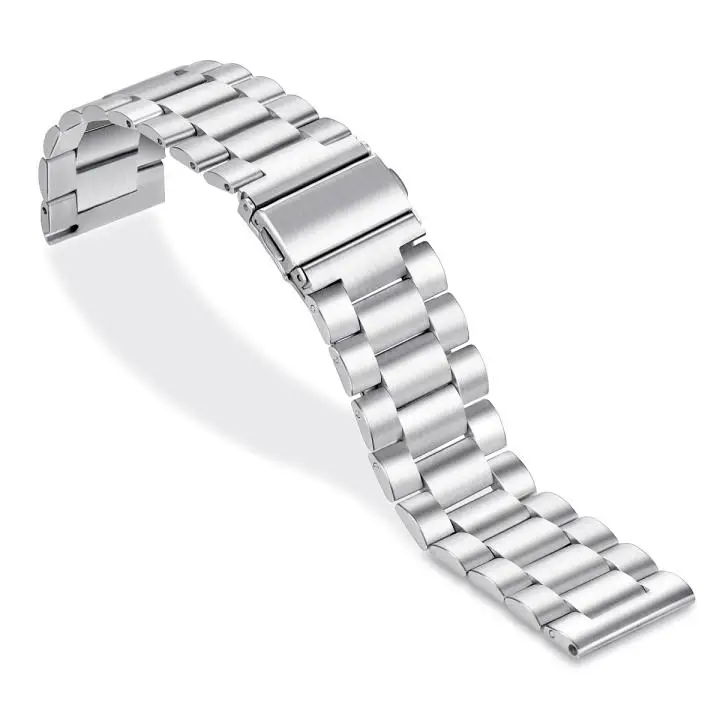 Ремешок для часов из нержавеющей Стали Быстросъемный ремешок для часов huawei GT ремешок на запястье металлический браслет ремень для часов huawei GT2 46 мм - Цвет: silver