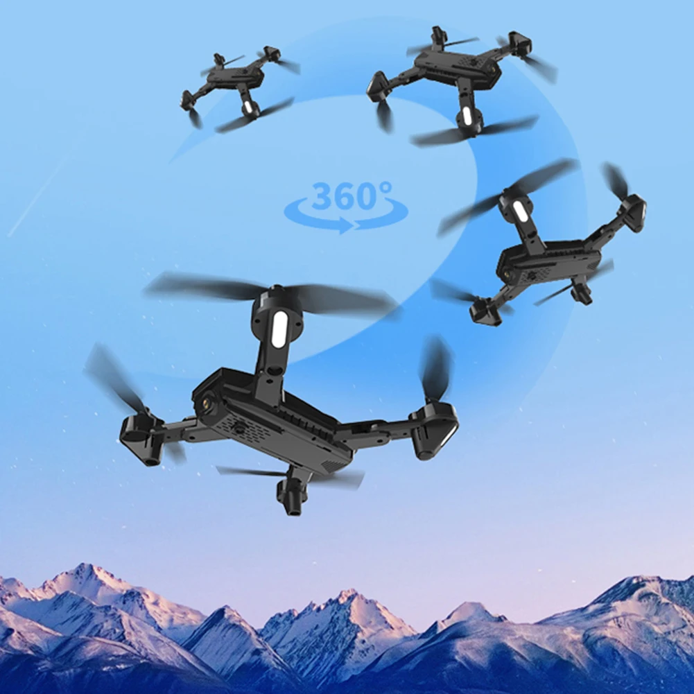

Foldable FPV Camera Professional Altitude Holding Brushless 4 Axis Auto Follow RC Drone HD Quadcopter Kids Wi-Fi Mini