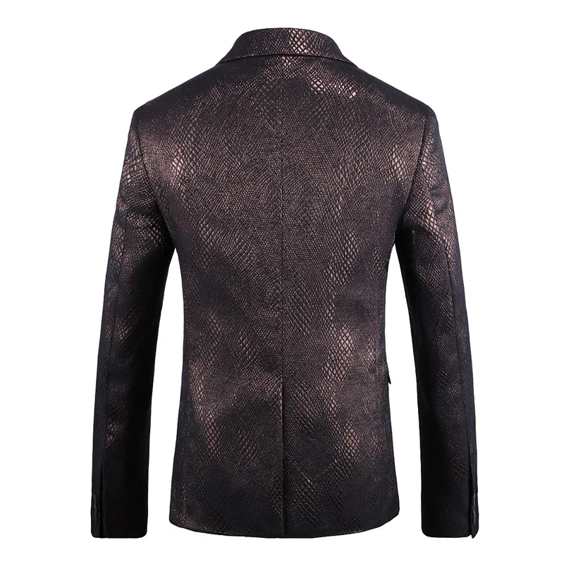 PAULKONTE 2019 New Scale Pattern Man's Jacket Suit Top High Quality Business Casual Trend Wild Single West Mostly Male Blazer PAULKONTE 2019 New Scale Pattern Man's Jacket Suit Top High Quality Business Casual Trend Wild Single West Mostly Male Blazer