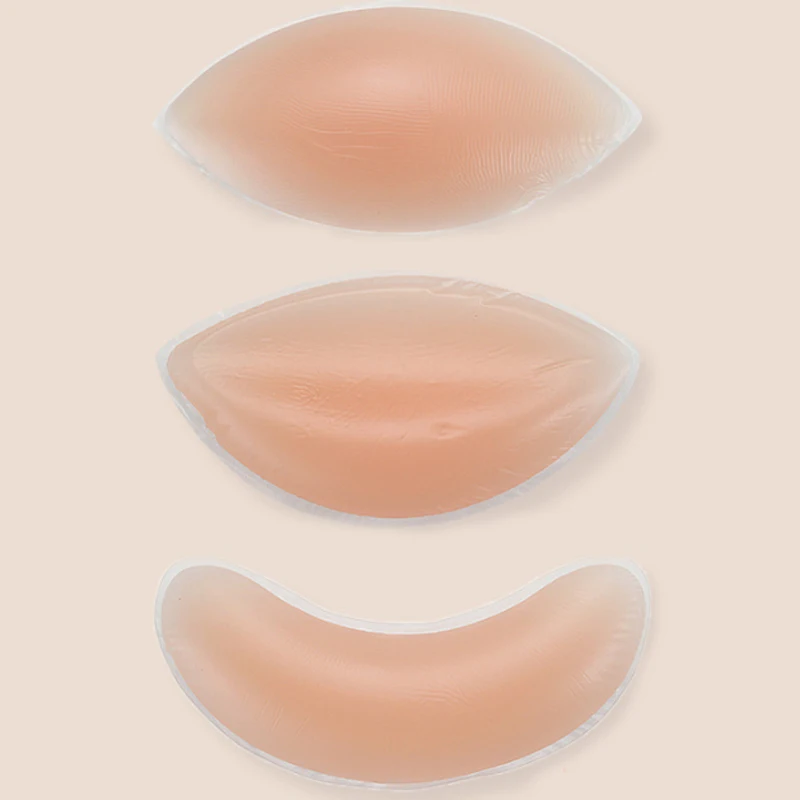 1 пара женские Силиконовые бюстгальтеры для бикини|underwear accessories|silicone padded braadhesive