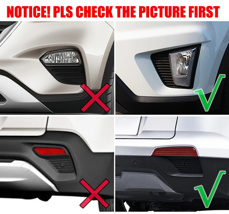Для Hyundai Creta ix25 2014 2015 2016 2019 хромированный передний задний отражатель